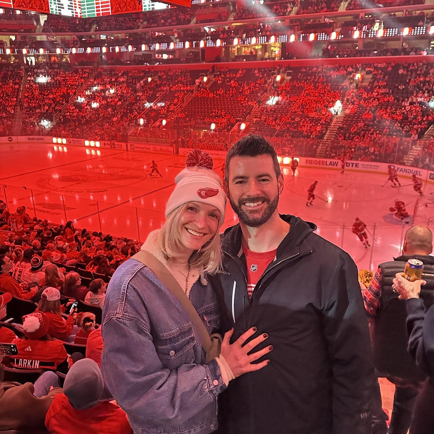 Year 4 / Finally made it to Little Caesars arena