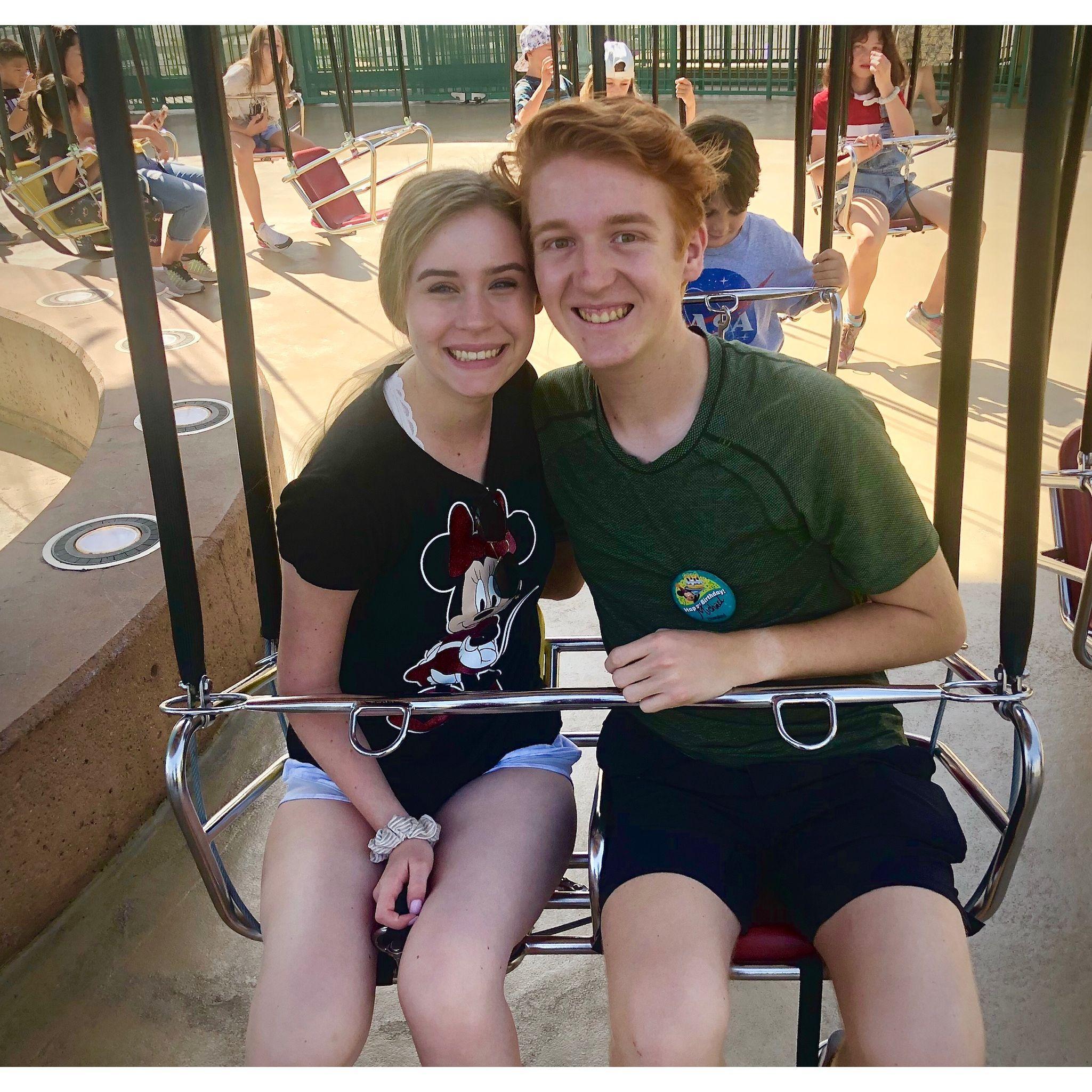 Our first birthday spent together