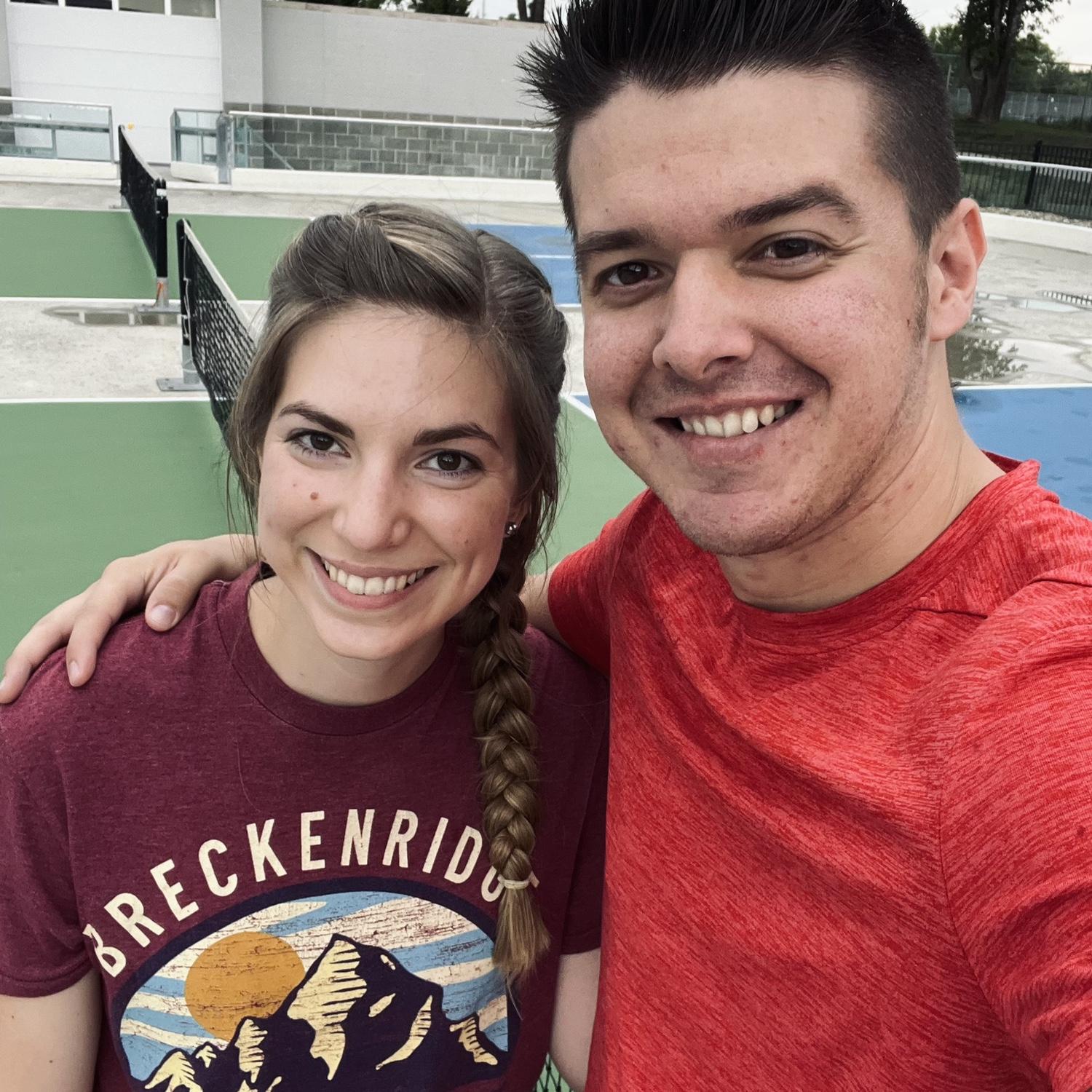 Pickle ball is a favorite activity! Summer, 2022