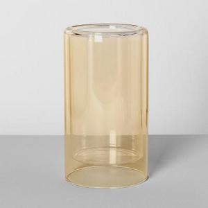 Double Wall Vase (9") - Yellow - Hearth & Hand™ with Magnolia