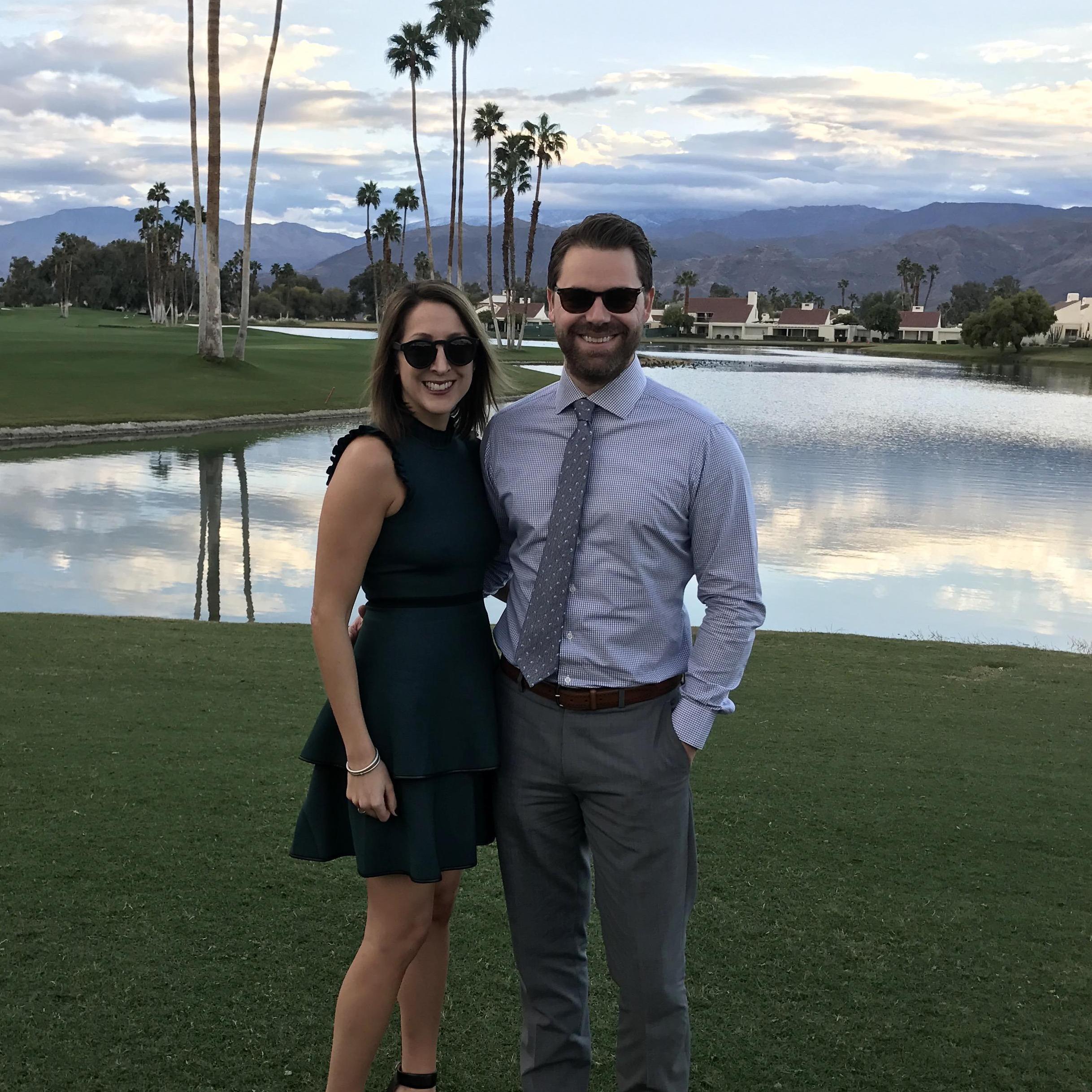 celebrating the Wielgus’ in Palm Springs!