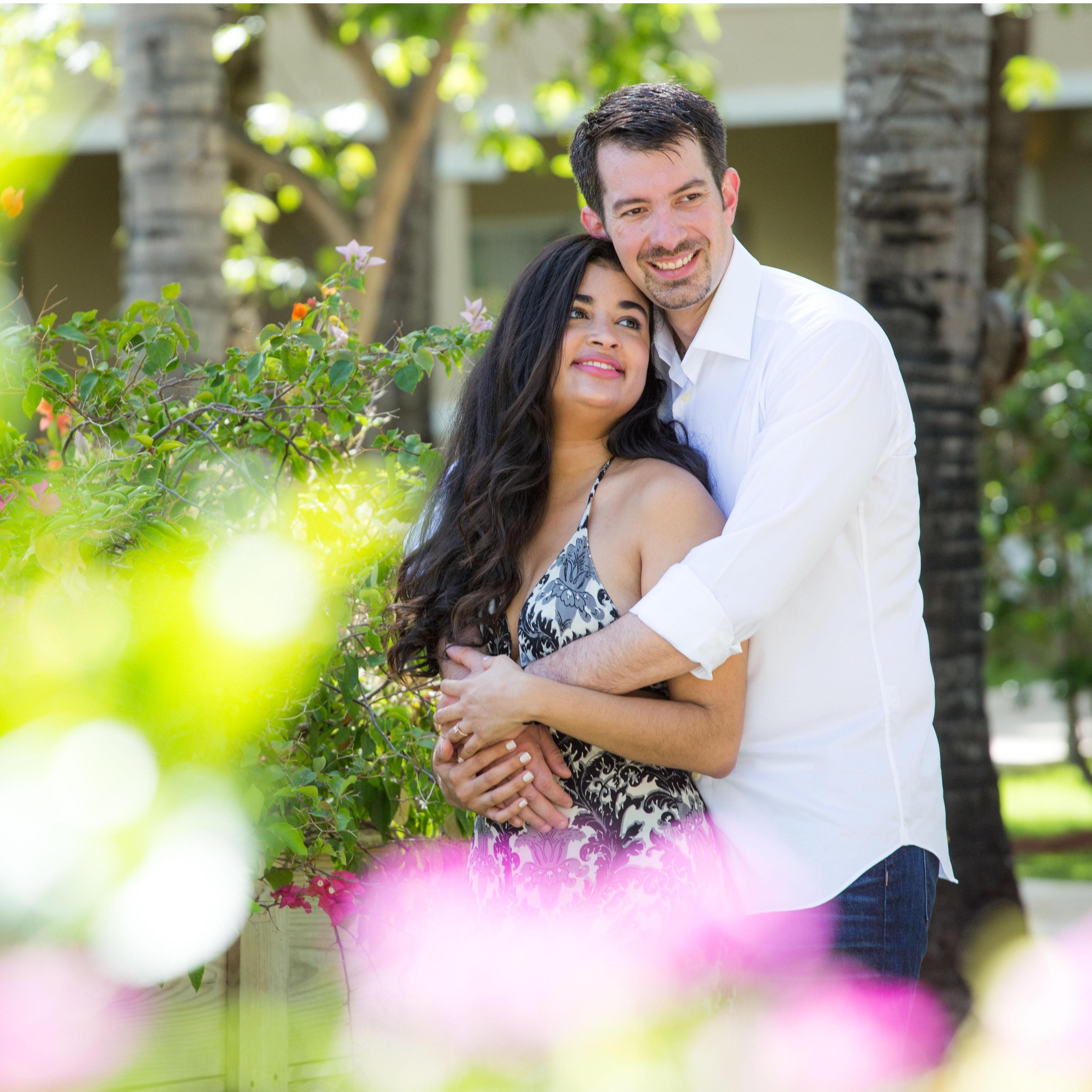 Engagement pictures in Punta Cana, DR.