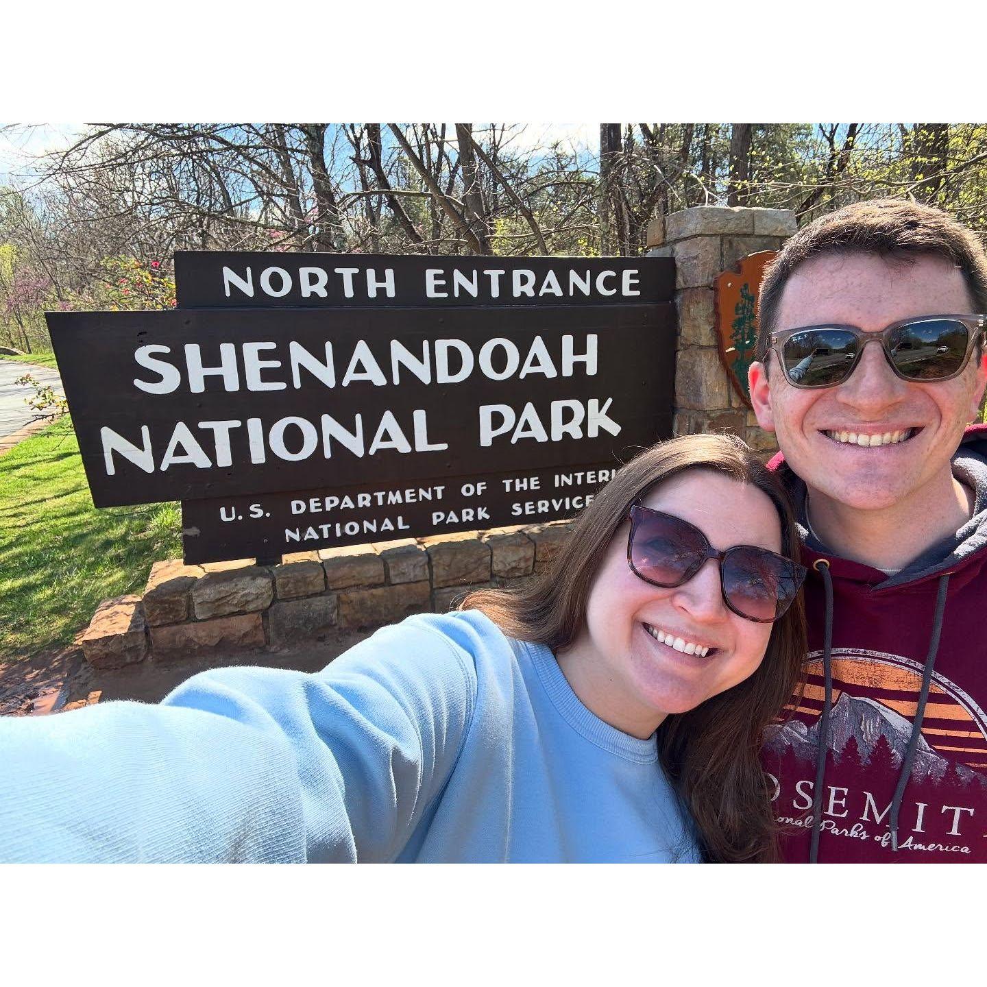 Shenandoah National Park - April 2025