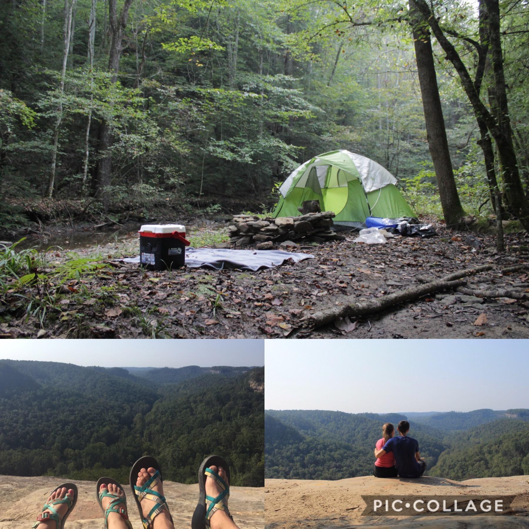 Red River Gorge camping 2018