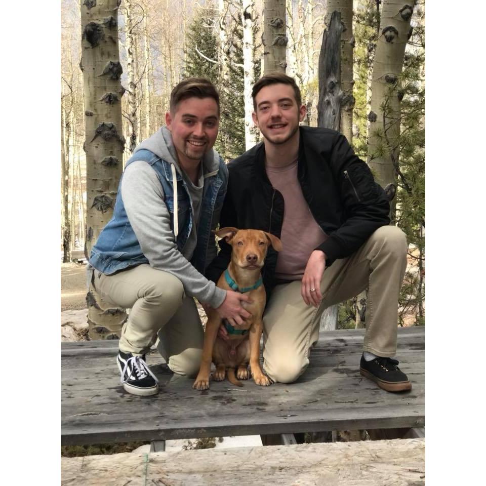 Near Breckenridge for our best friends Birthday.
