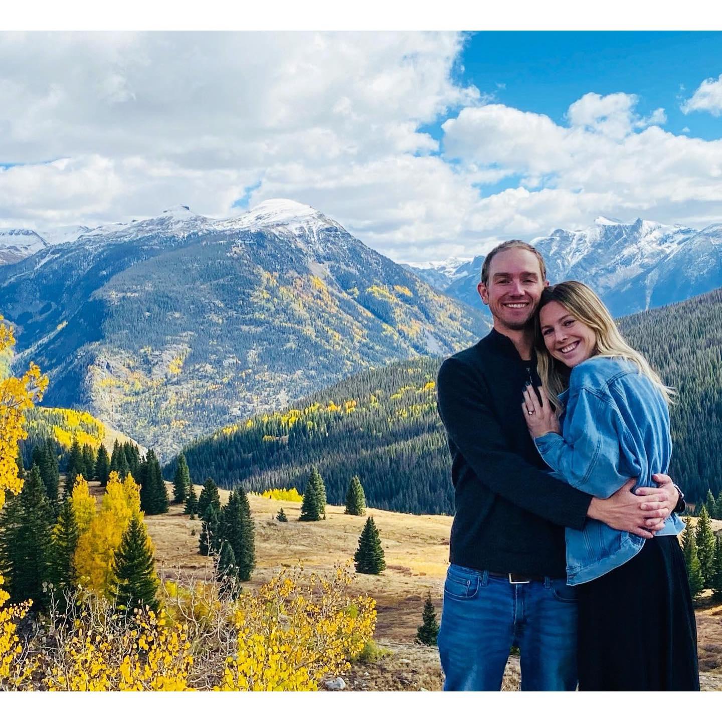 Newly engaged!