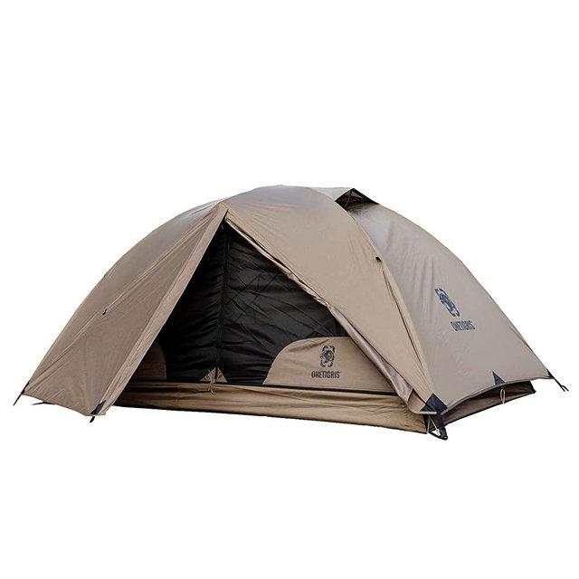 OneTigris COSMITTO 2 Person Backpacking Tent - Free Standing Lightweight Waterproof 3 Season Camping Tent for Outdoor Hiking Mountaineering