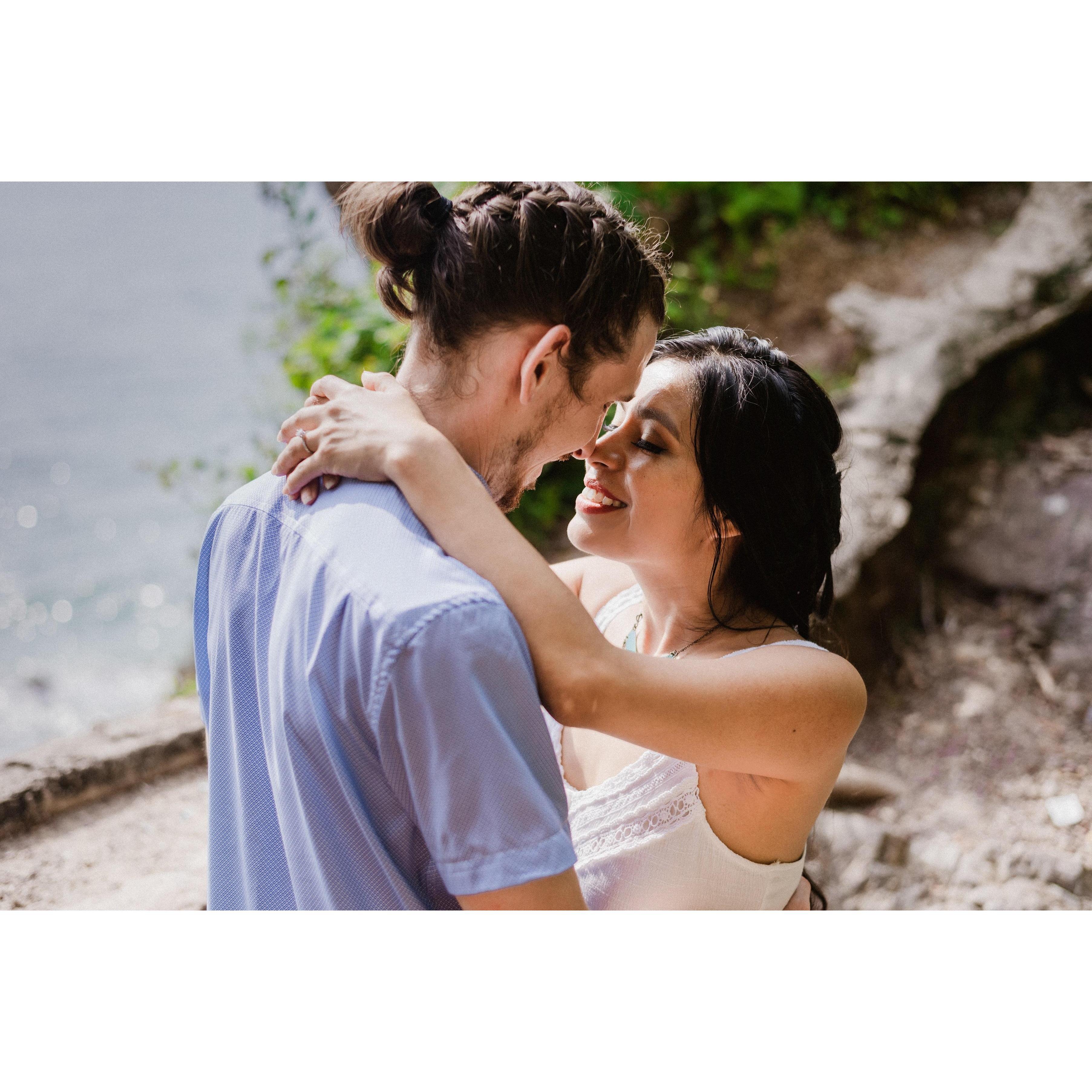 Engagement photos! Amapas Beach PV Aug '21