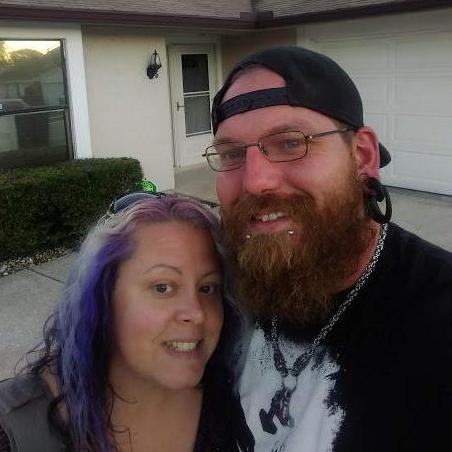 Picking up the keys to our first home together.