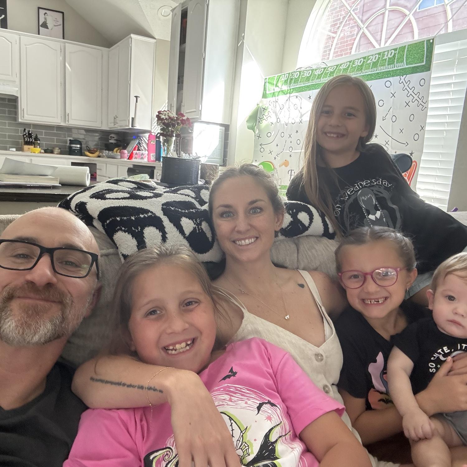 Visiting the nieces and nephew in Texas!
