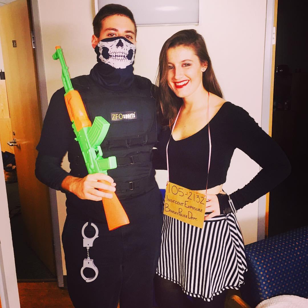 One of our many themed nights in college