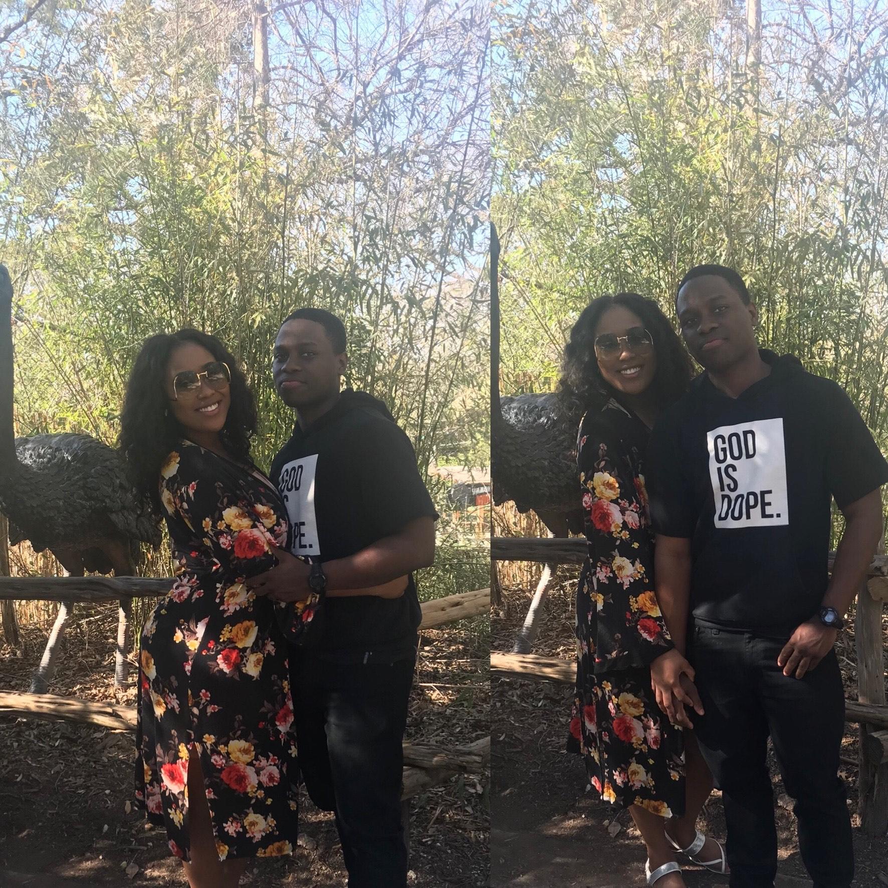 Our first date!