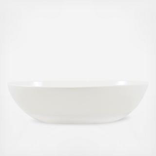 Shell Bisque Oval Serving Bowl