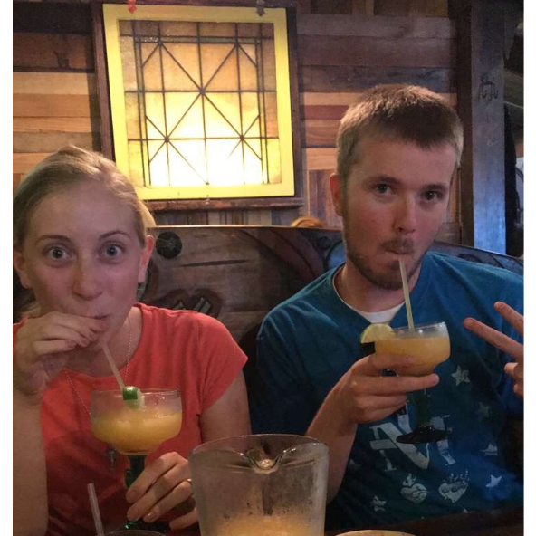Justin and Laura out with their good friends Macey and Kelsey in June 2018, just before Macey left to enter the convent a few weeks later.