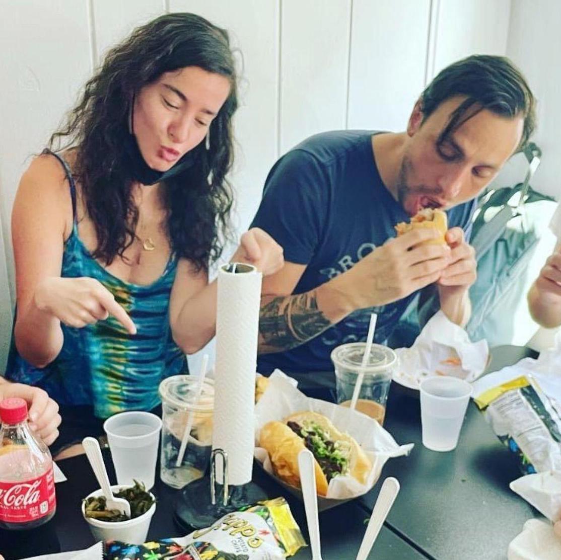 Po'boys in NoLa, October 2021