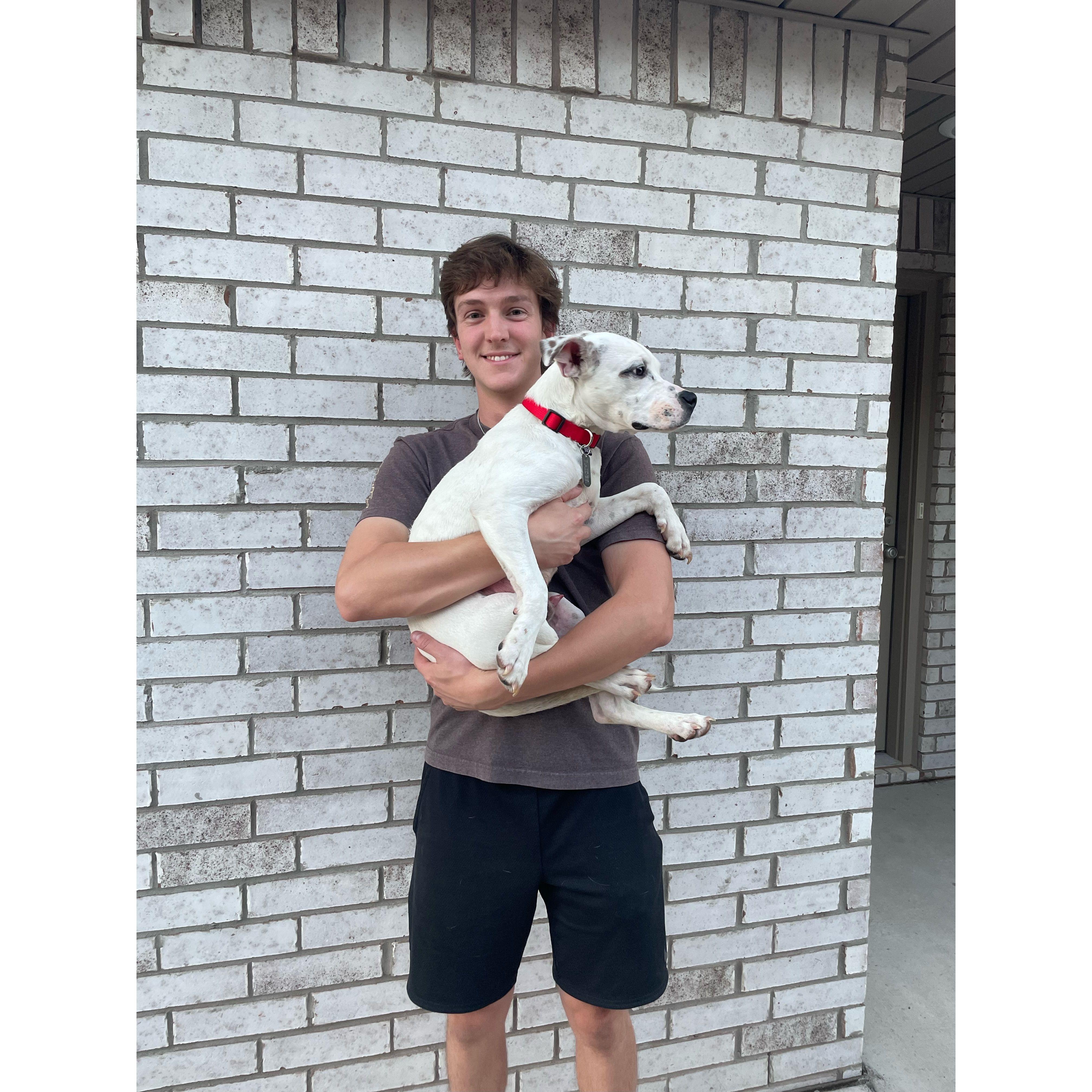 The day we rescued Raider boy