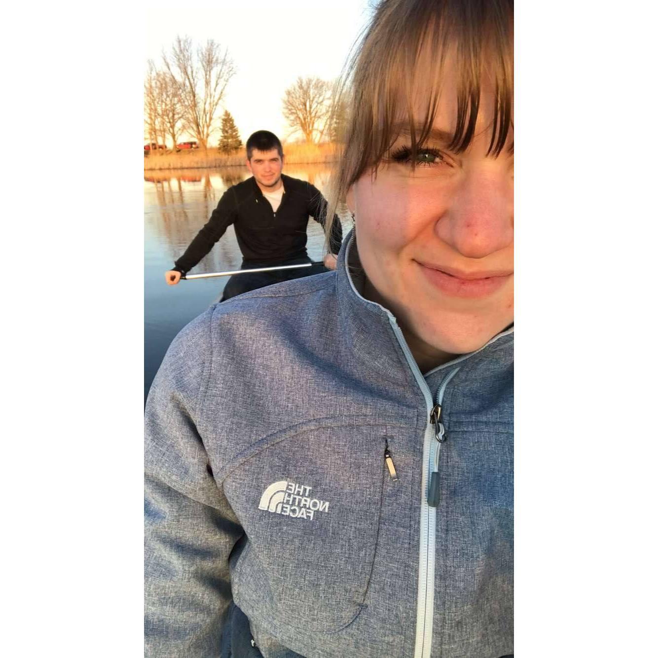 First time Jack introduced Sarah to his family in 2017