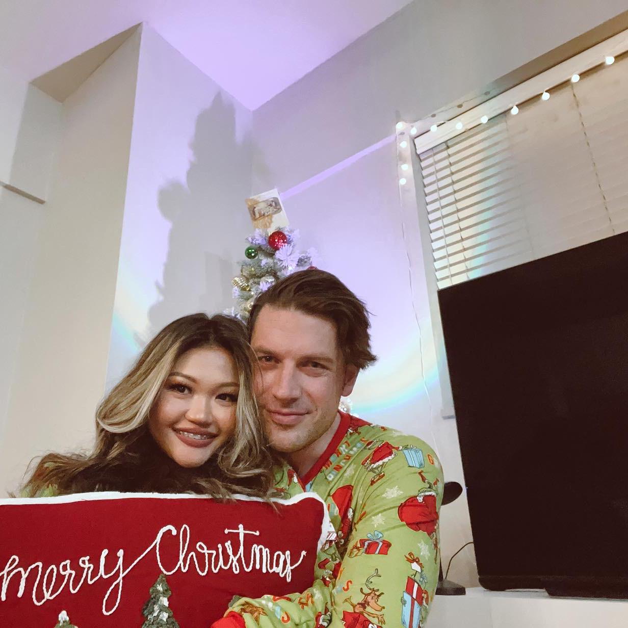 12/25/22-First Christmas together in their little apartment