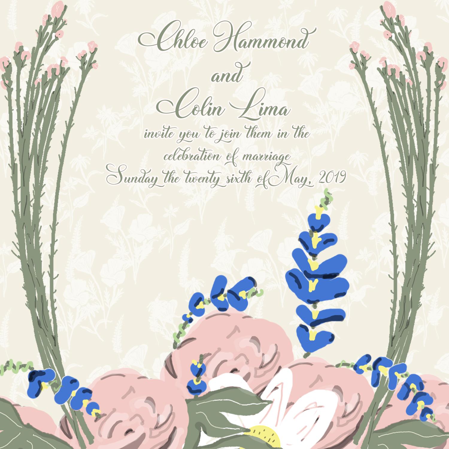 The Wedding Website of Chloe Hammond and Colin Lima