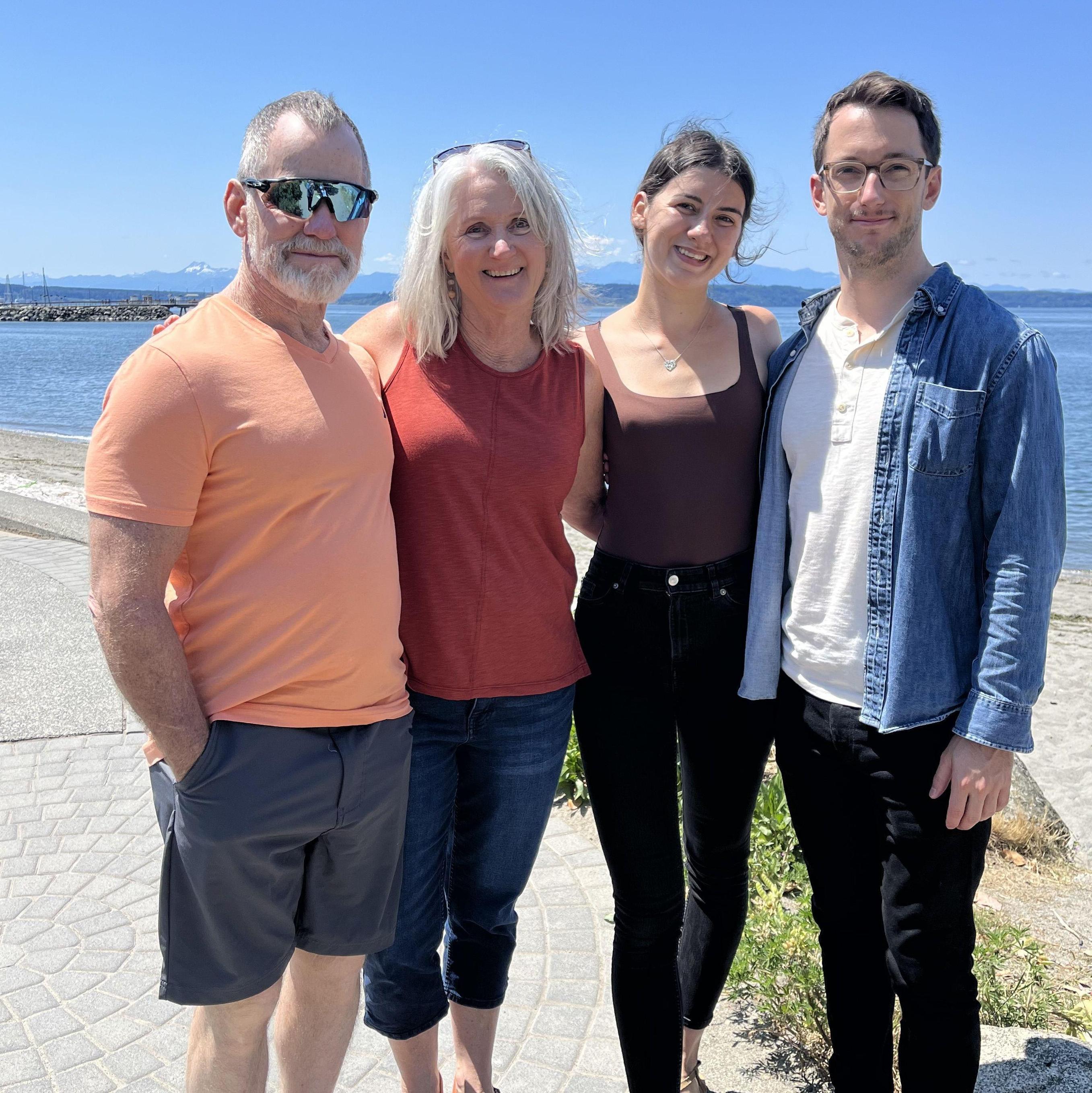 [Edmonds, WA |  June 27th, 2023] Adam's parents flew in to Seattle to hang out with their soon to be daughter-in-law! (and Adam)