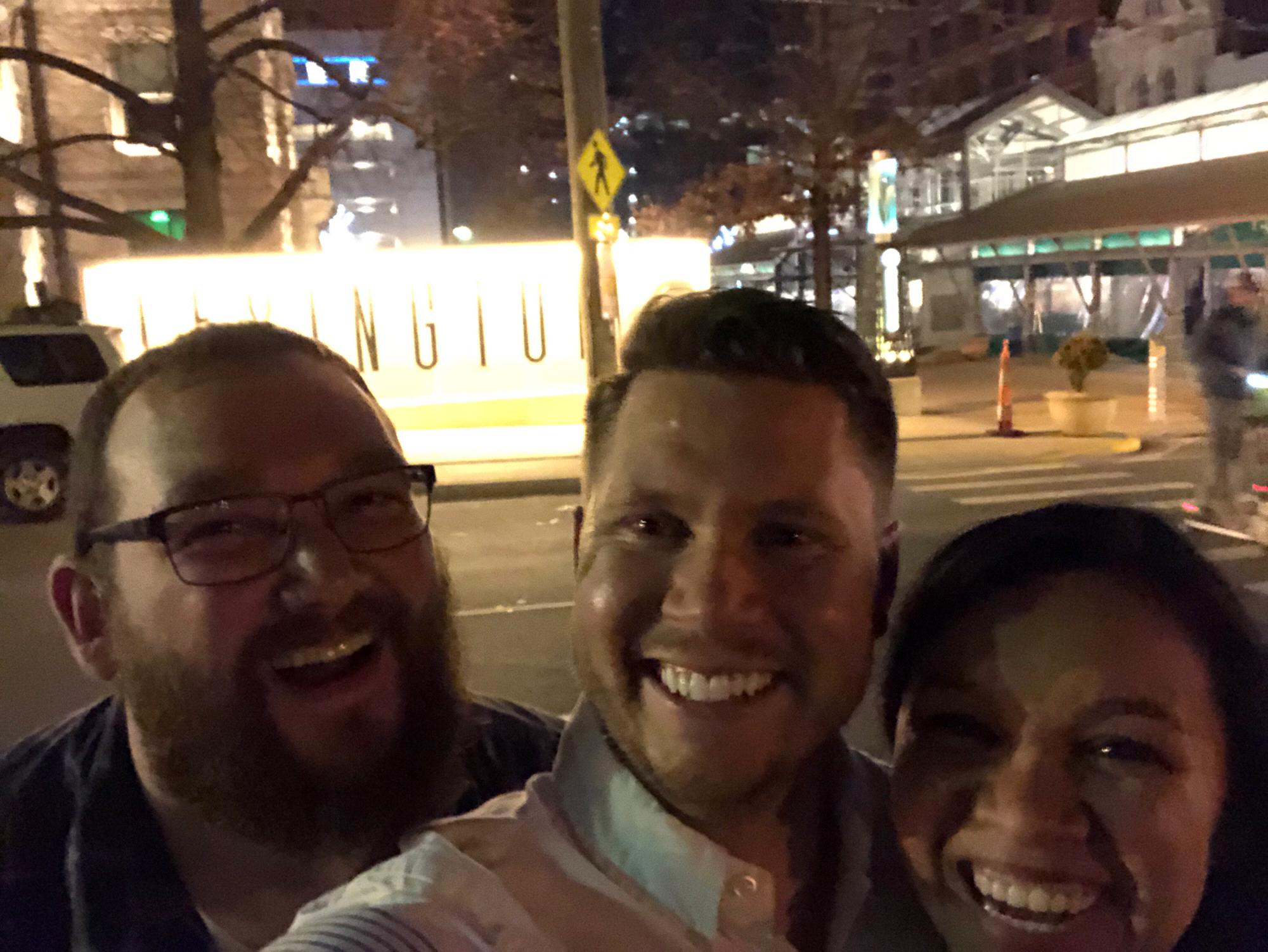 Great night with a great friend!