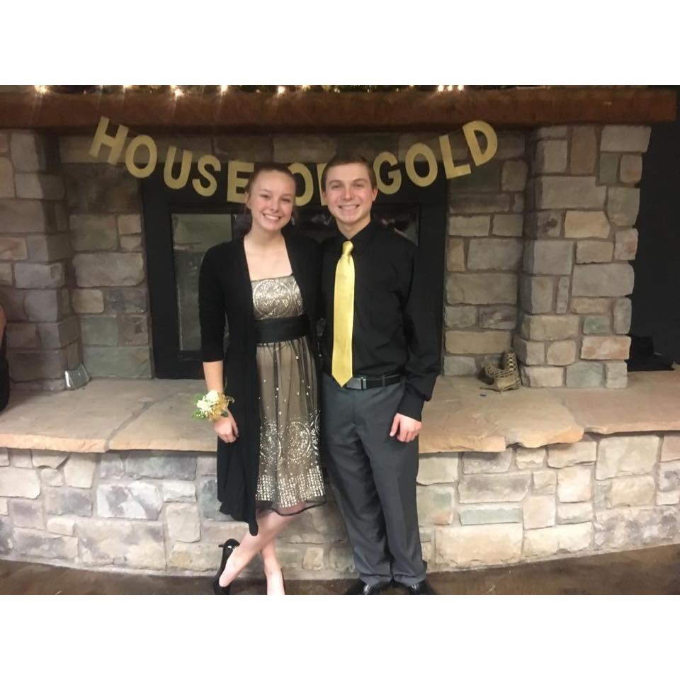 Winter Ball 2016 - who would have thought 8 years later we'd be getting married!