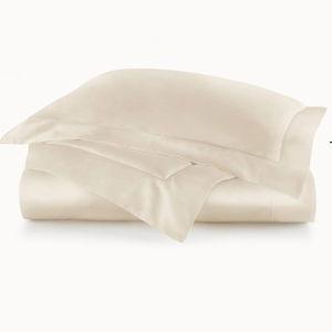 Peacock Alley Soprano Sateen Duvet Cover - (Color - Linen) King Size