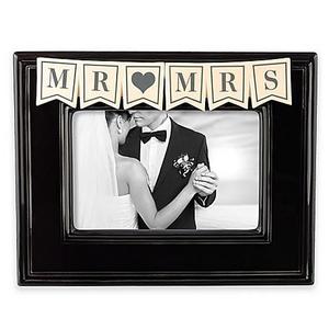 Grasslands Road™ "Mr. & Mrs." 4-Inch x 6-Inch Picture Frame