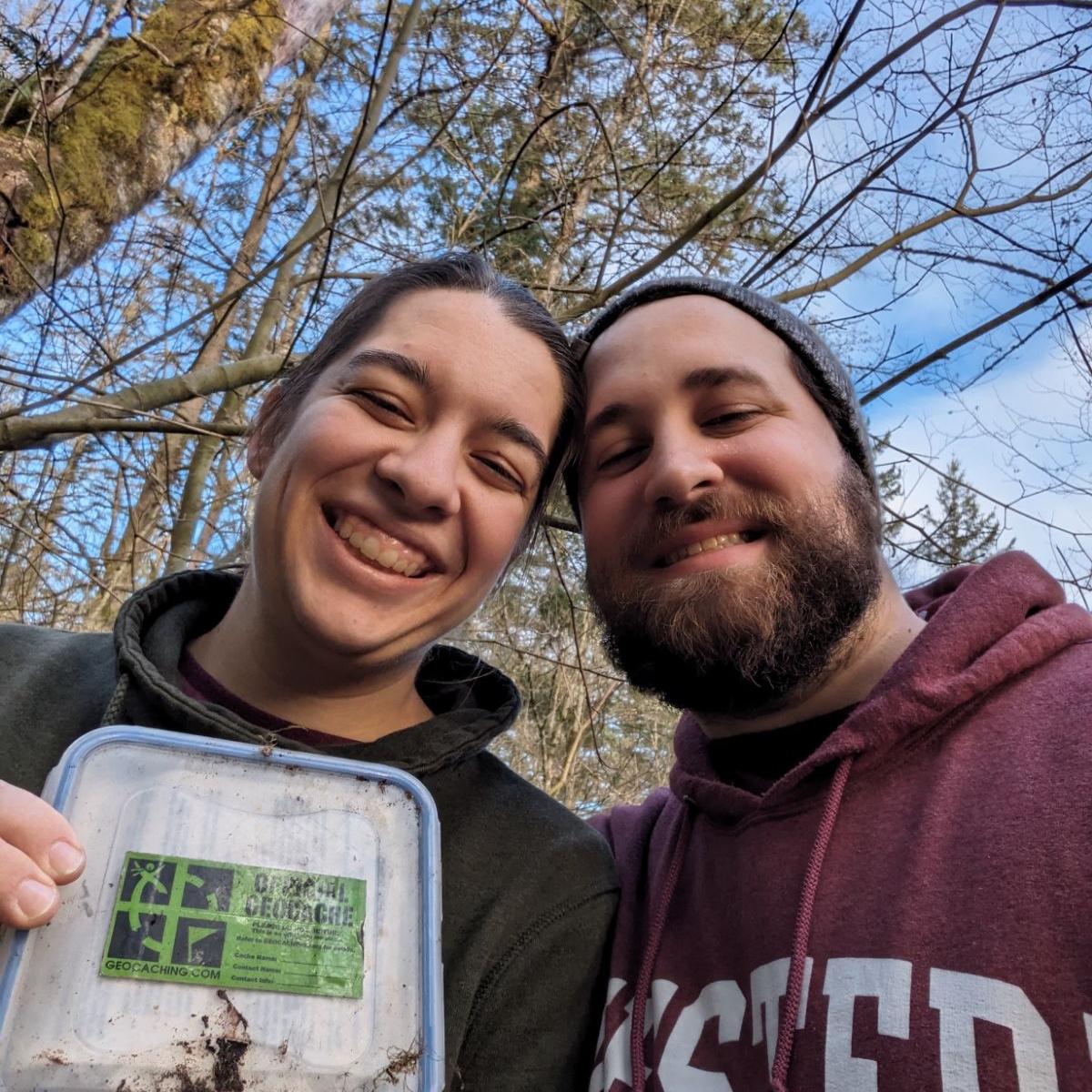 This was one of the first geocaches we found together!