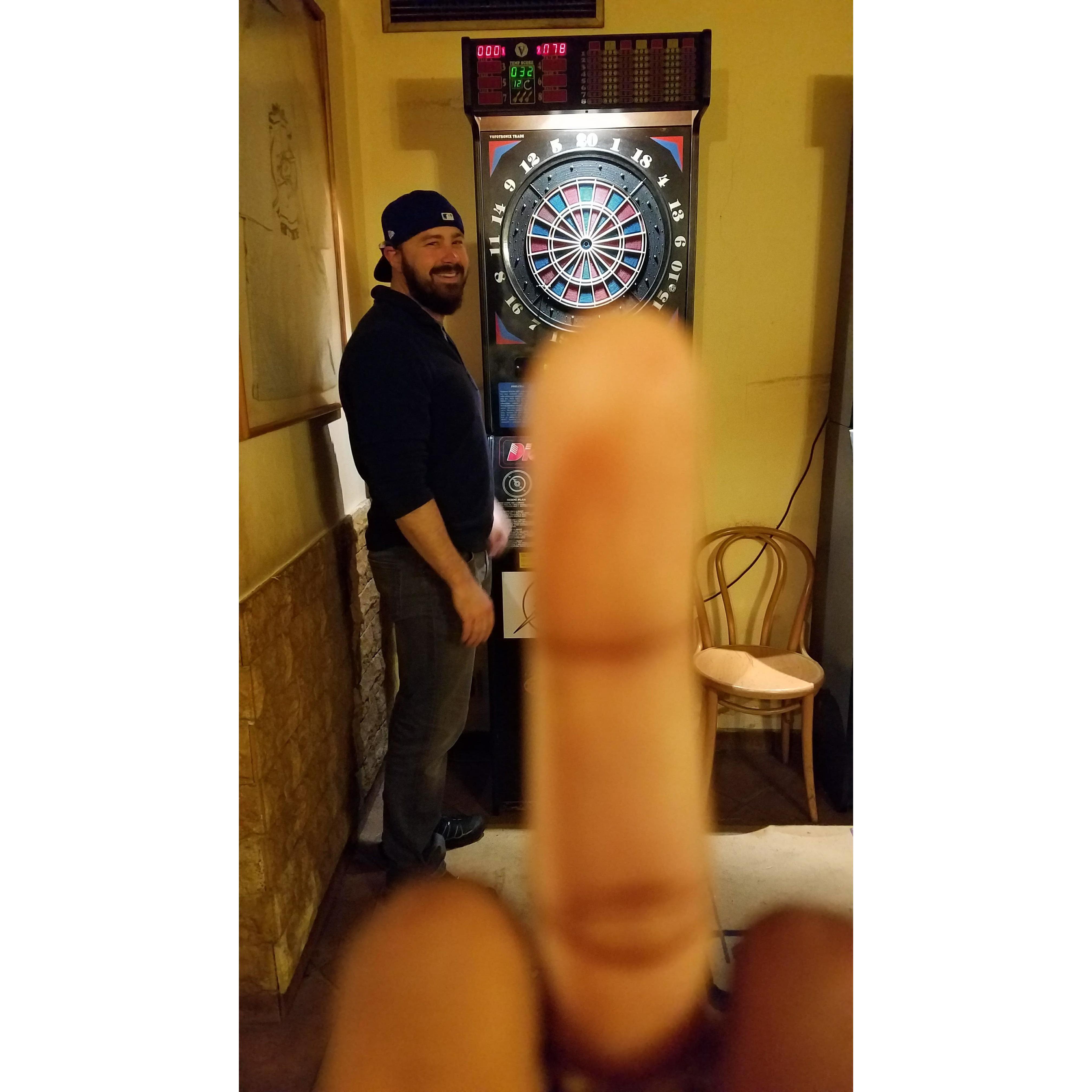Darts in Budapest
