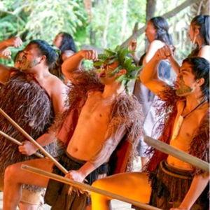 New Zealand - Visit to Mitai Māori Cultural Village