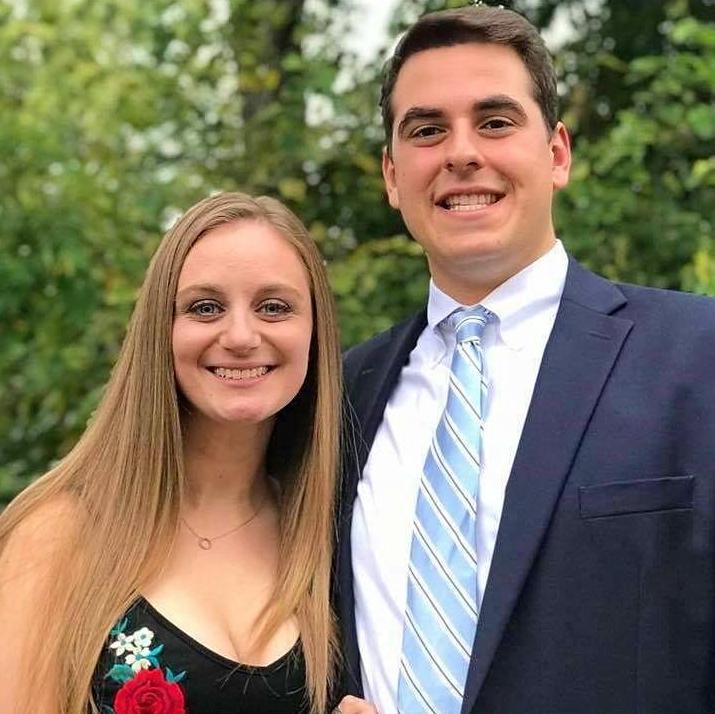 10.14.2017 - Our first fraternity formal, also the day before we started dating!