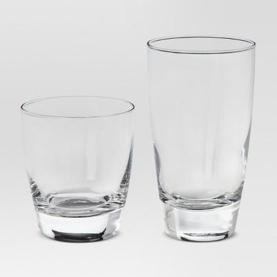 12-Piece Glass Tumblers