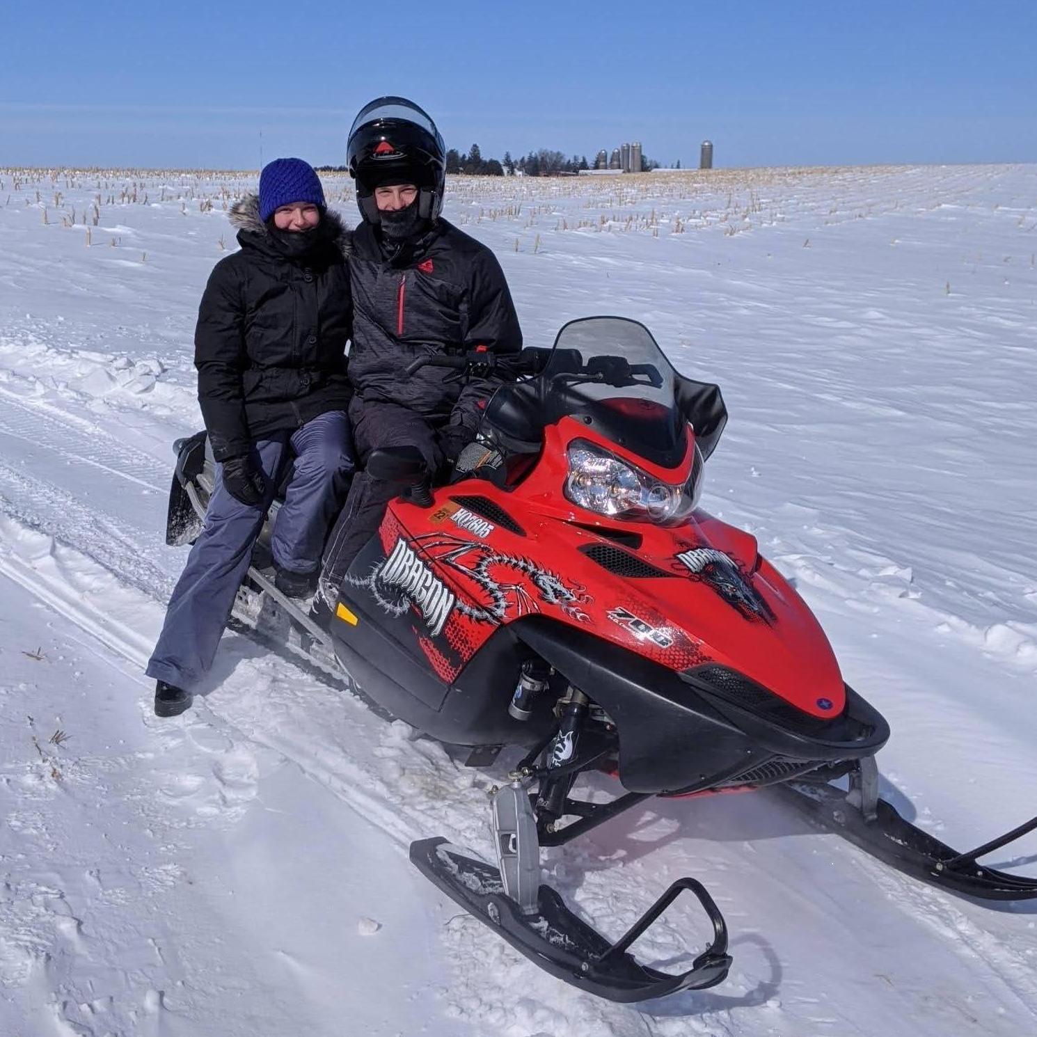 Snowmobiling in Minnesota