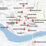 Bright spots in Porto, Portugal
