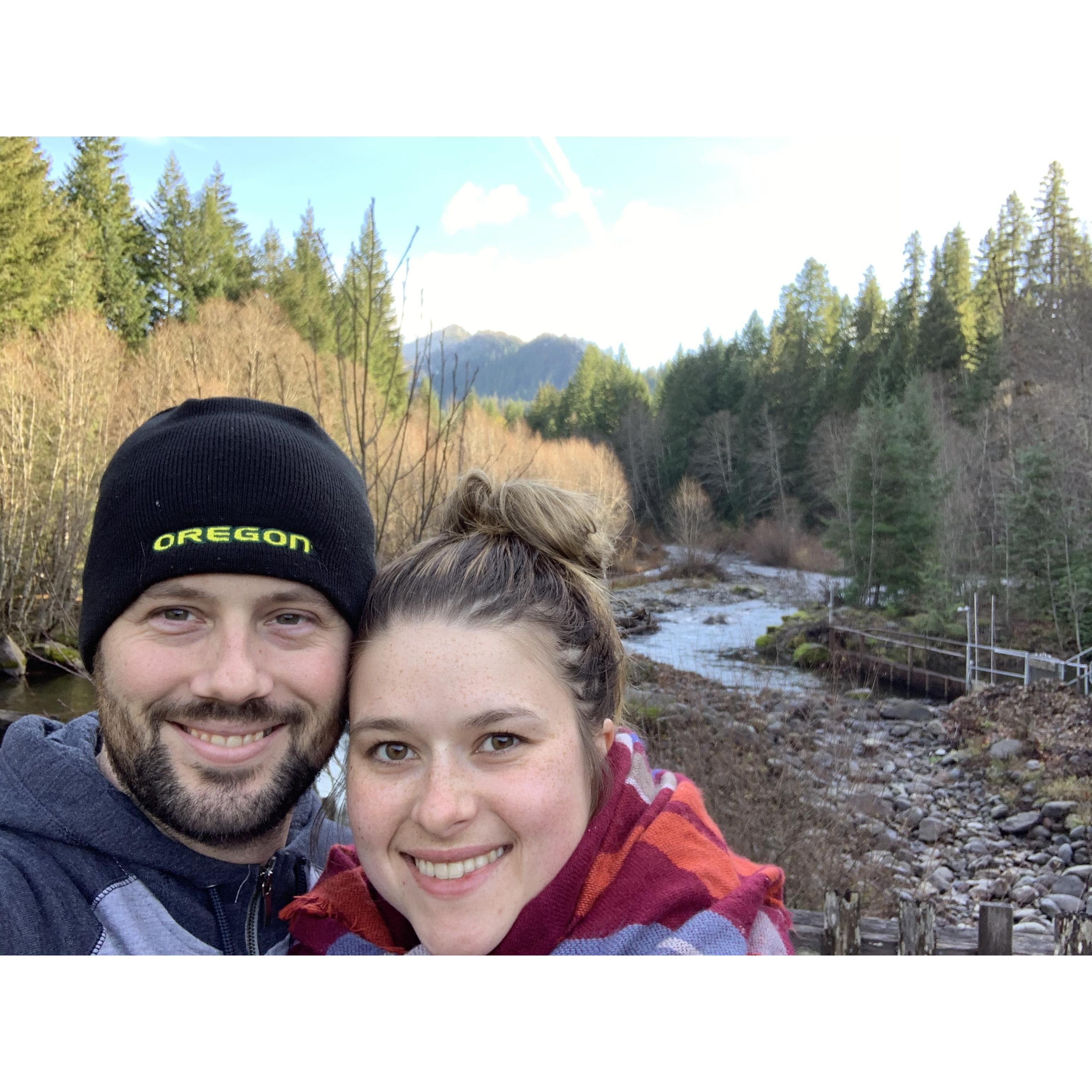 11/24/2018: First trip to Detroit to visit Daniel's Family Cabin