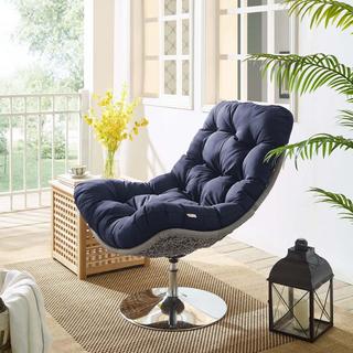 Brighton Outdoor Patio Swivel Lounge Chair