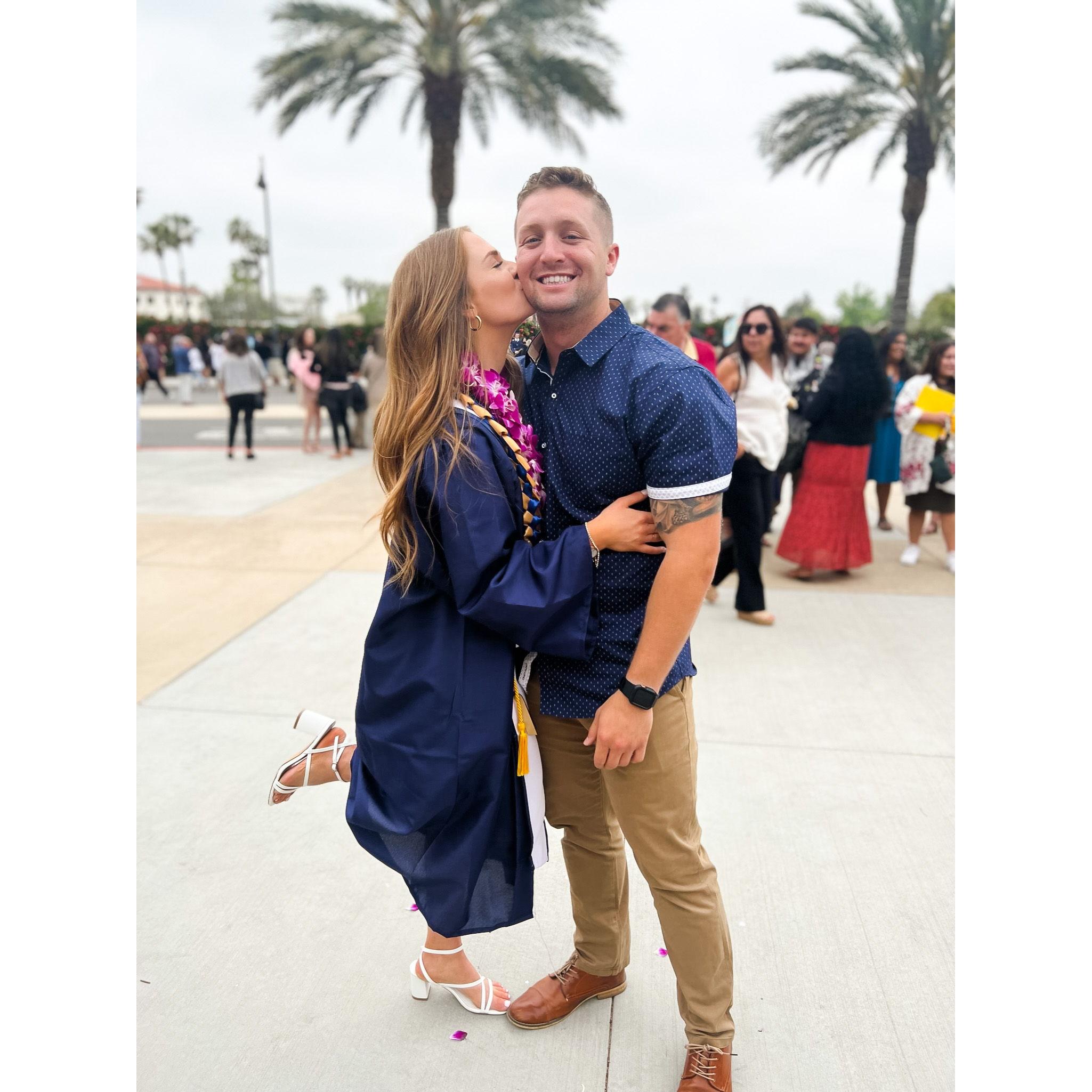 This was moments before Trent proposed! Faith had no idea!