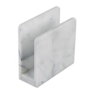 Artisanal Kitchen Supply™ Marble Napkin Holder in White