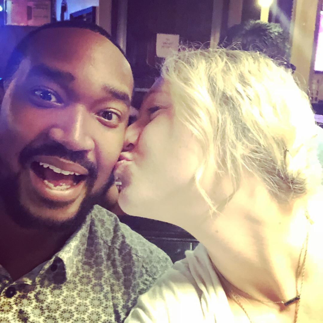 Jabari's first time in KC and meeting my friends. He's so lovable!