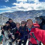 The X's and B  hill hike