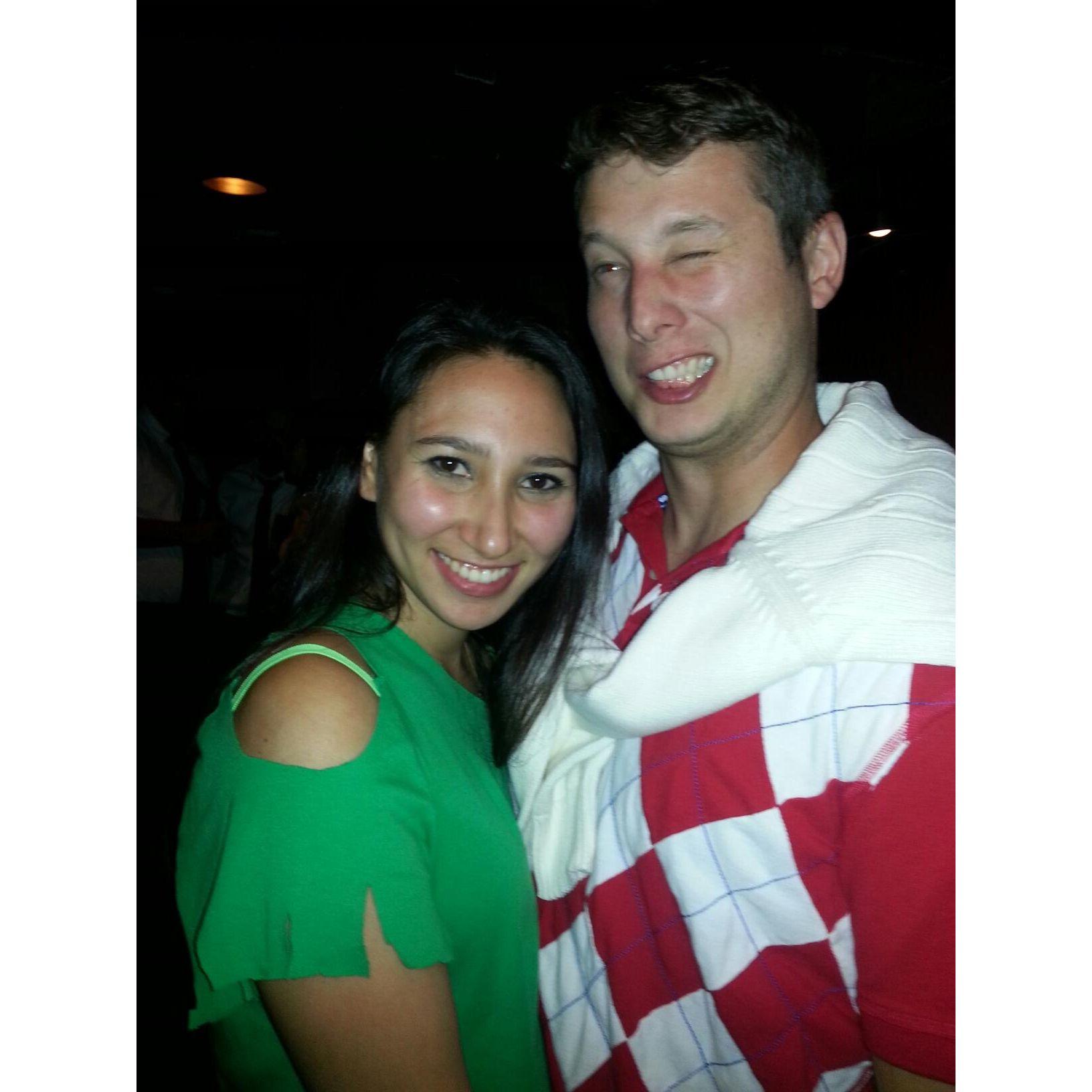 Our first Halloween together in 2014