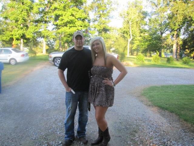 Our first concert together, Jason Aldean. 👀 the truck in the background, it holds a special place in our hearts. That was the first of many truck builds we have survived in our relationship.