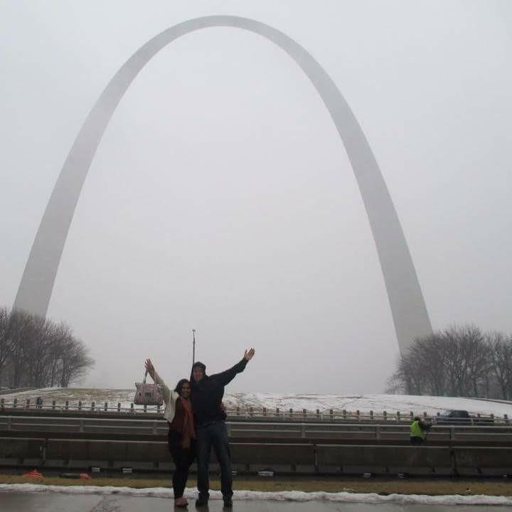 Our first trip together- St. Louis