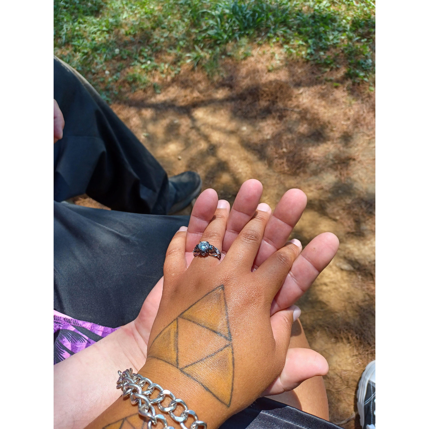 She said yes