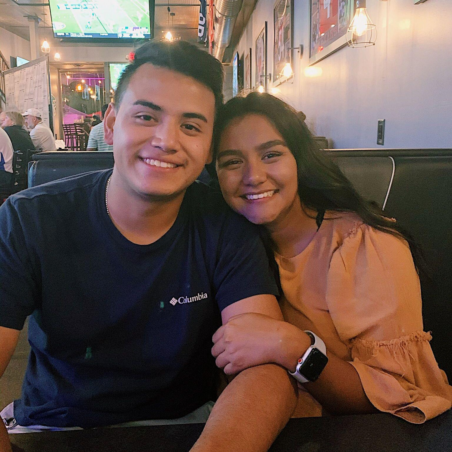 Our first photo while dating hehe