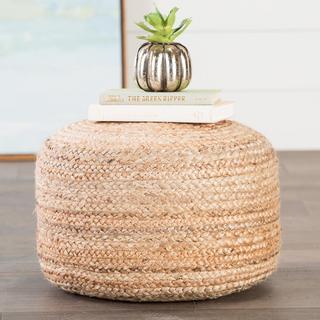 Jute Pouf