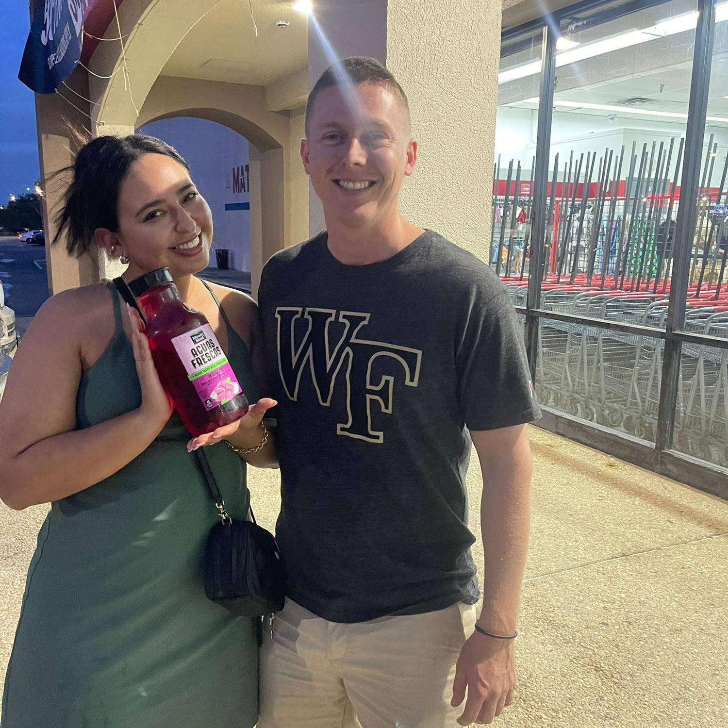 I was having a rough day and he came and surprised me with hibiscus water (my favorite). Although any day i am able to see him is a great day, i cant wait to see him every morning and every night