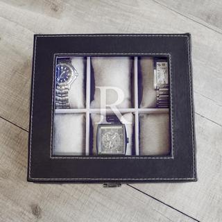 Personalized Leatherette Watch Box