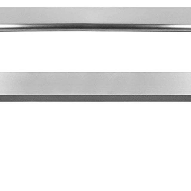 AmGood Stanless Steel Work Table with Casters | Mobile Metal Table (Stainless Steel Work Table + Casters, 72" Long x 18" Deep)